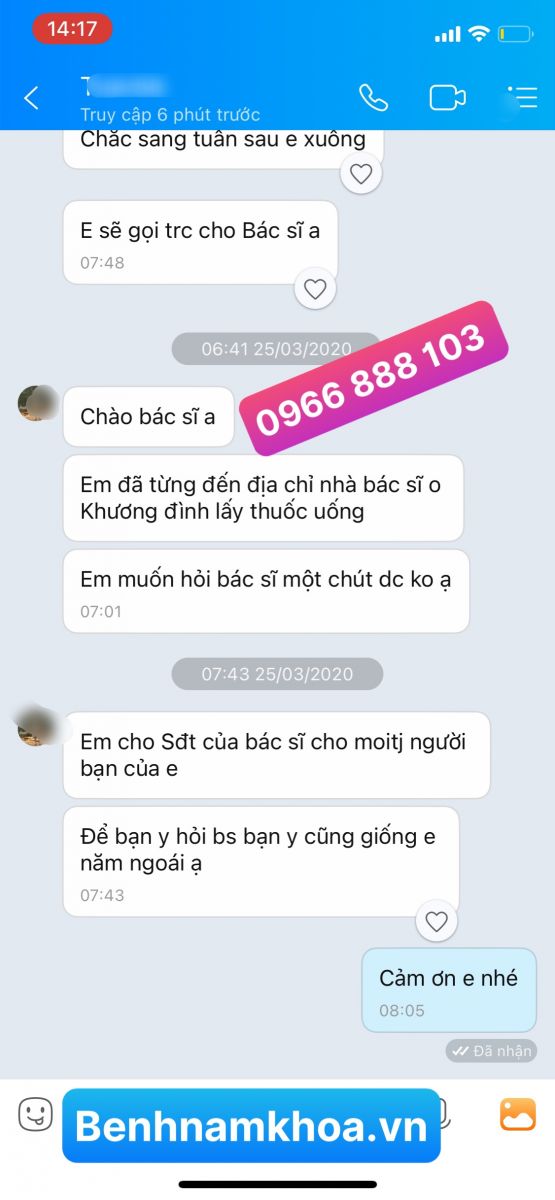 Phản hồi chữa bệnh lậu - Tp Lào Cai 5